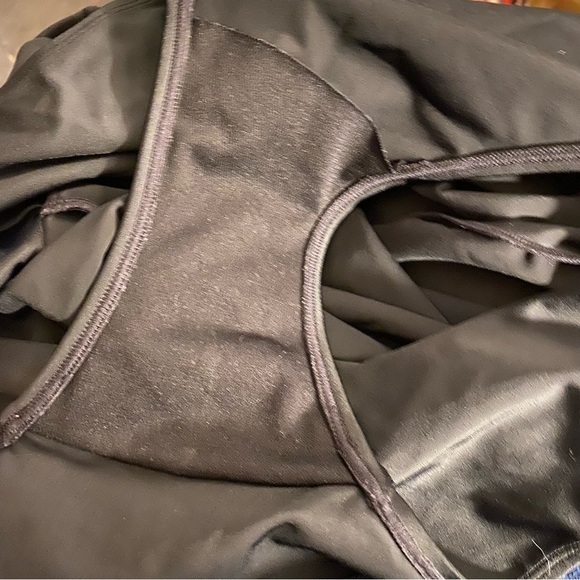 St John’s Bay Swim Suit Two Piece Top Size‎ 16 Bottom Size 14 Black-Turquoise - Picture 10 of 10